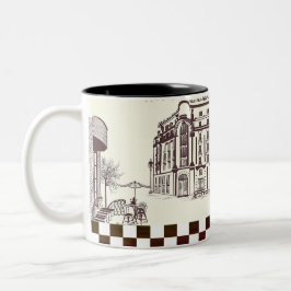 Caneca De Café Em Dois Tons Capri Café/Tea Mug