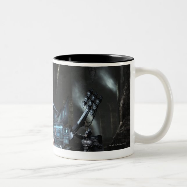 Caneca De Café Em Dois Tons Captura de tela: Superman vs Batman (Direita)