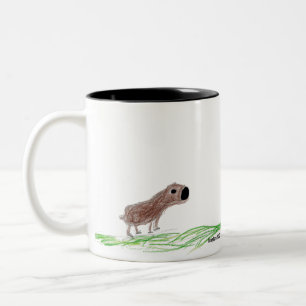 Caneca De Café Em Dois Tons Capybara Mug