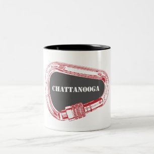 Caneca De Café Em Dois Tons Carabineiro escalador de Chattanooga