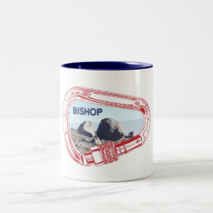 Caneca De Café Em Dois Tons Carabineiro Subindo Bispo