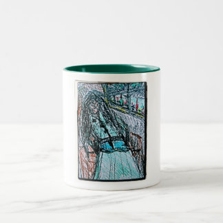 Caneca De Café Em Dois Tons Caramba!
