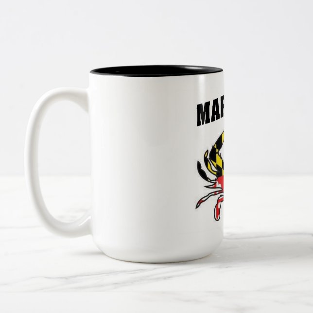 CANECA DE CAFÉ EM DOIS TONS CARANGUEJOS DE MARYLAND (Esquerda)