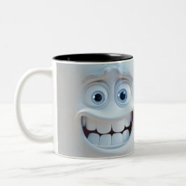 Caneca De Café Em Dois Tons Caráter Sarcástico 3D