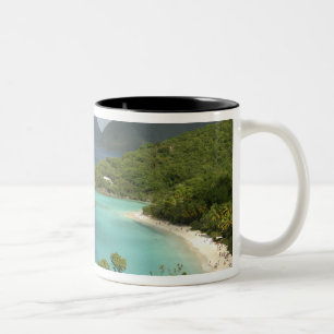 Caneca De Café Em Dois Tons Caribe, Ilhas Virgens dos EUA, St. John, Trunk