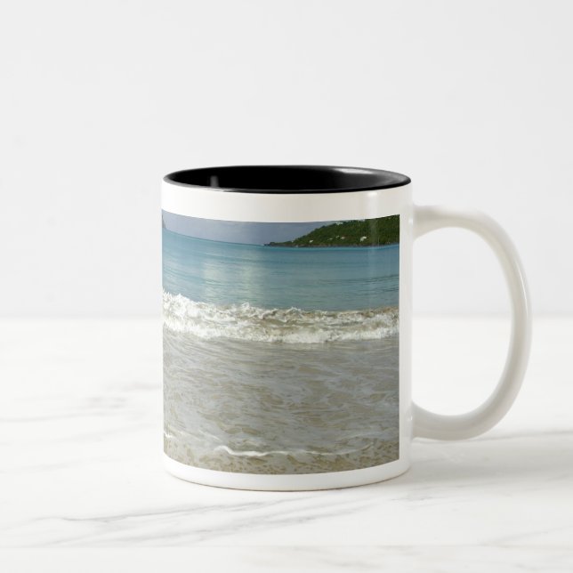 Caneca De Café Em Dois Tons Caribe, Ilhas Virgens dos EUA, St.Thomas, 6 (Direita)
