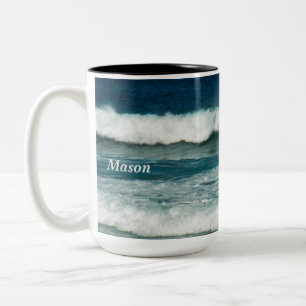 Caneca De Café Em Dois Tons Caribe Sea Mug