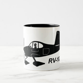 Caneca De Café Em Dois Tons Caricatura das camionetes RV-10