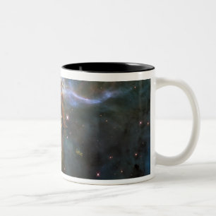 Caneca De Café Em Dois Tons Carina Nebula - Pilares formadores de estrelas