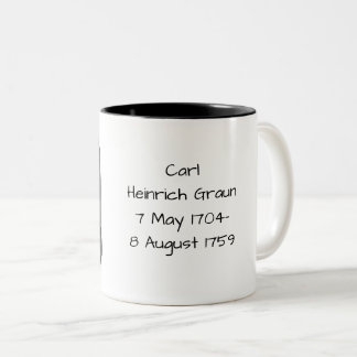 Caneca De Café Em Dois Tons Carl Heinrich Graun