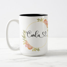 Caneca De Café Em Dois Tons Carla's Mug 15oz (veja mais opções)