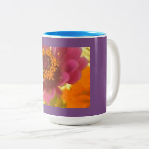 Caneca De Café Em Dois Tons Carnação Blooming
