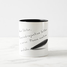 Caneca De Café Em Dois Tons Caro Editor
