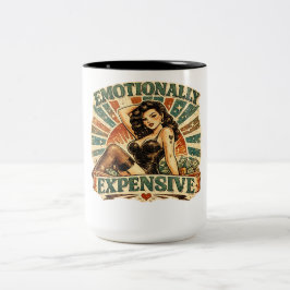 CANECA DE CAFÉ EM DOIS TONS CARO EMOCIONALMENTE