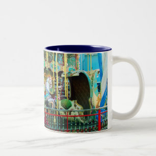 Caneca De Café Em Dois Tons Carousel Mug