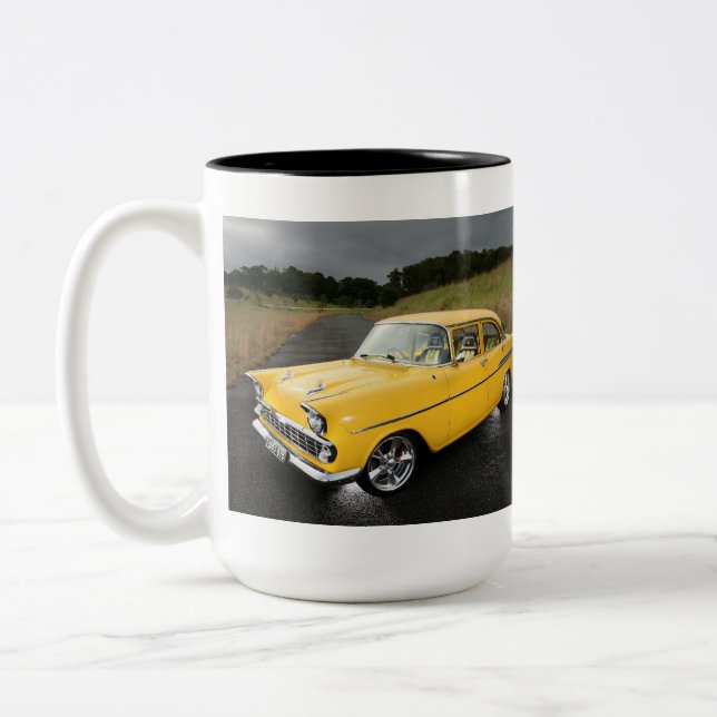 Caneca De Café Em Dois Tons Carro clássico GMH FB Holden - (Esquerda)