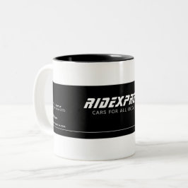 Caneca De Café Em Dois Tons Carro Comercial