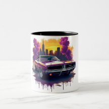 Carro Musculoso com Grafite