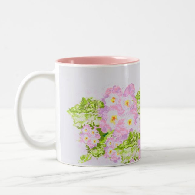 Caneca De Café Em Dois Tons Cartão de Nota : Um Sentimento Espanhol  (Esquerda)