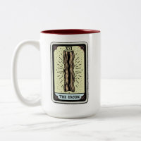 Cartão Engraçado Bacon Tarot