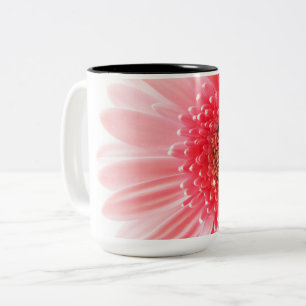 Caneca De Café Em Dois Tons Cartaz de Gerbera Daisy
