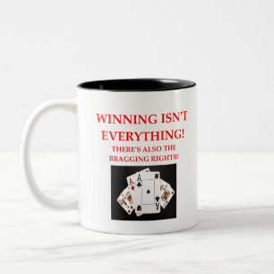 Caneca De Café Em Dois Tons cartões