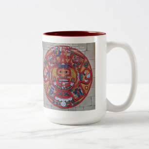 Caneca De Café Em Dois Tons Cartões de Presente e Camisetas do Calendário e Pr