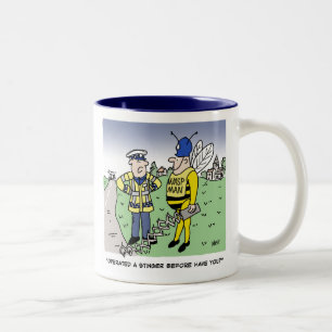 Caneca De Café Em Dois Tons Cartografia da Polícia de Trânsito do Reino Unido