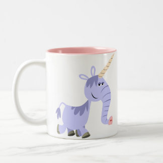 Caneca De Café Em Dois Tons Cartoon Incomum, Bonito
