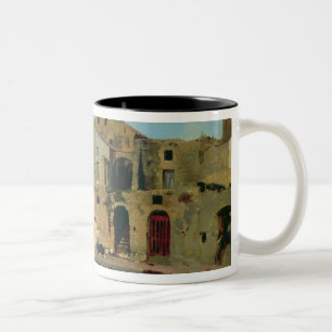Caneca De Café Em Dois Tons Casa de praia em Sorrento