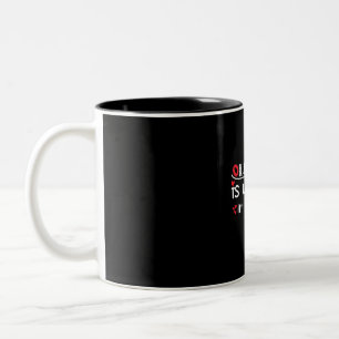 Caneca De Café Em Dois Tons Casal Art Nosso Amor Está Escrito Nas Estrelas