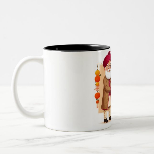 Caneca De Café Em Dois Tons Casal design (Esquerda)