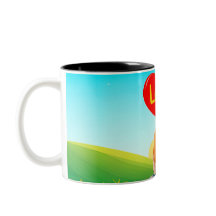 Casal Sentado num Banco com Título de Amor