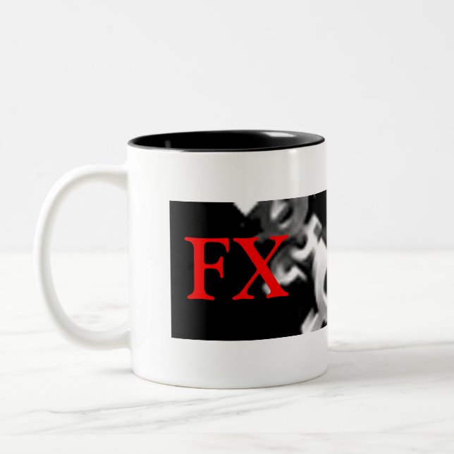 Caneca De Café Em Dois Tons Cashflow de FX (Esquerda)