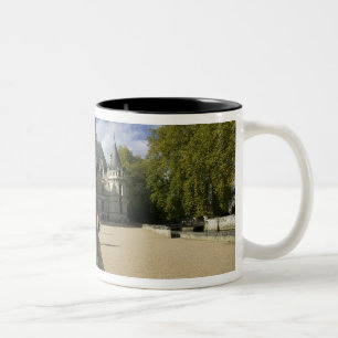 Caneca De Café Em Dois Tons Castelo de Azay-le-Rideau, Indre-et-Loire, 3