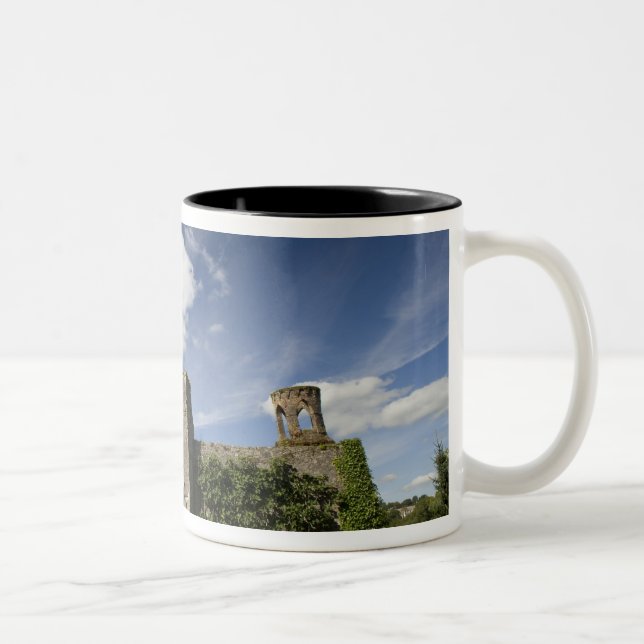 Caneca De Café Em Dois Tons Castelo de Blarney, Irlanda (Direita)