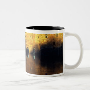 Caneca De Café Em Dois Tons Castelo de Leeds, século 12, fortaleza normanda e