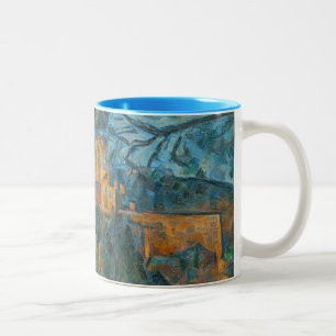 Caneca De Café Em Dois Tons Castelo Noir, 1900-04 de Paul Cezanne   (óleo no