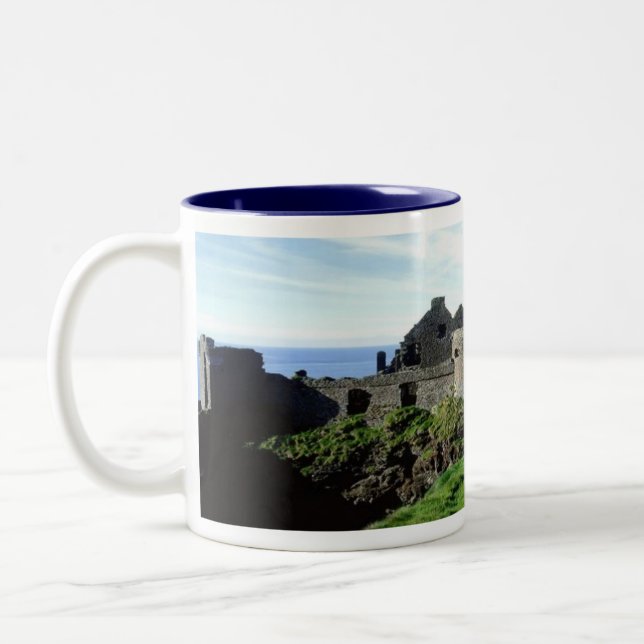 Caneca De Café Em Dois Tons Castelo-Norte Ireland de Dunluce (Esquerda)