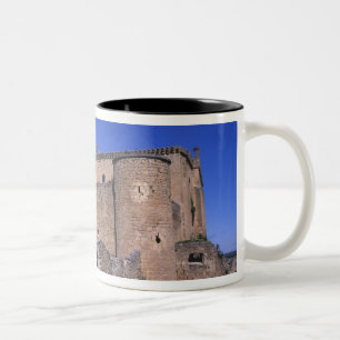 Caneca De Café Em Dois Tons Castelo Pedraza, Castela e Leão, Espanha