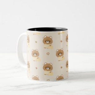 Caneca De Café Em Dois Tons Castor