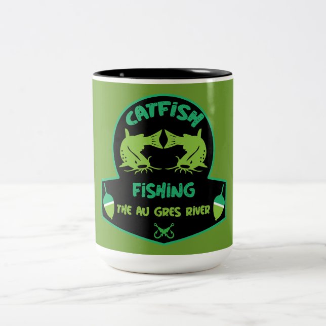 Caneca De Café Em Dois Tons Cat Fisheries Au Gres (Centro)