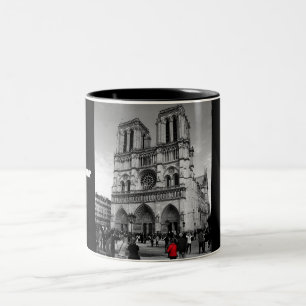 Caneca De Café Em Dois Tons Catedral de Notre-Dame, Paris