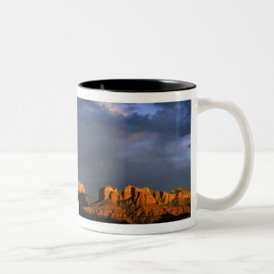 Caneca De Café Em Dois Tons Catedral Rochas na Arizona de Sedona
