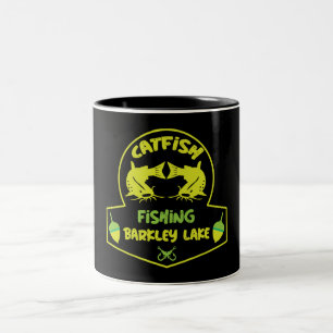 Caneca De Café Em Dois Tons Catfish Lake Barkley Kentucky