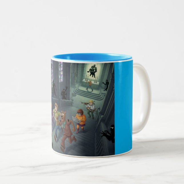 Caneca De Café Em Dois Tons Cathedral Chaos (Frente Esquerda)