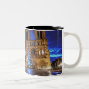 Caneca De Café Em Dois Tons Cathédrale Notre-Dame de Paris