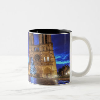 Caneca De Café Em Dois Tons Cathédrale Notre-Dame de Paris