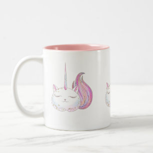 Caneca De Café Em Dois Tons Caticorn