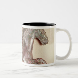 Caneca De Café Em Dois Tons Cavaleiro